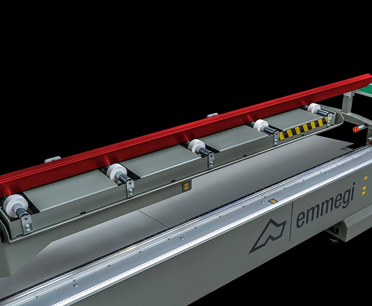 Twin Ferro Profile support roller conveyor Emmegi